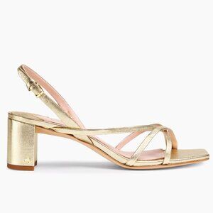 kate spade new york  Renee Leather Block Heel Sandals Size 7.5